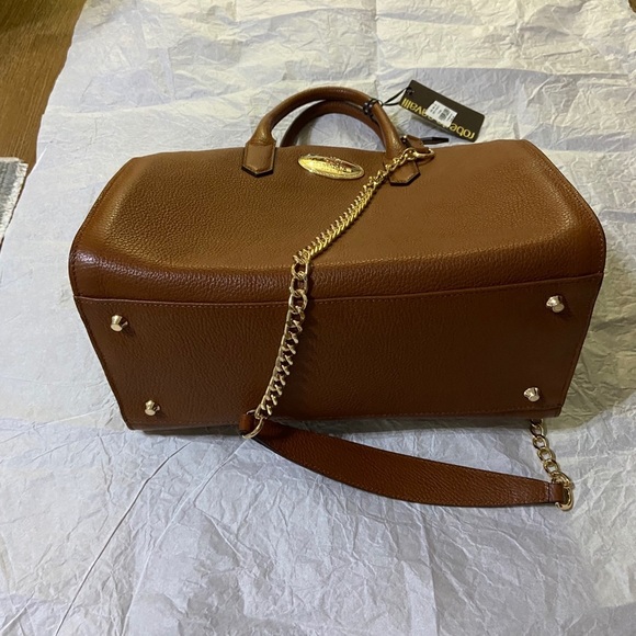 Roberto Cavalli Round Leather Satchel - Picture 3 of 15